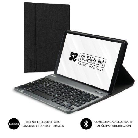 Funda con Teclado para Samsung Tab A7 T500/T505 KEYTAB PRO Bluetooth