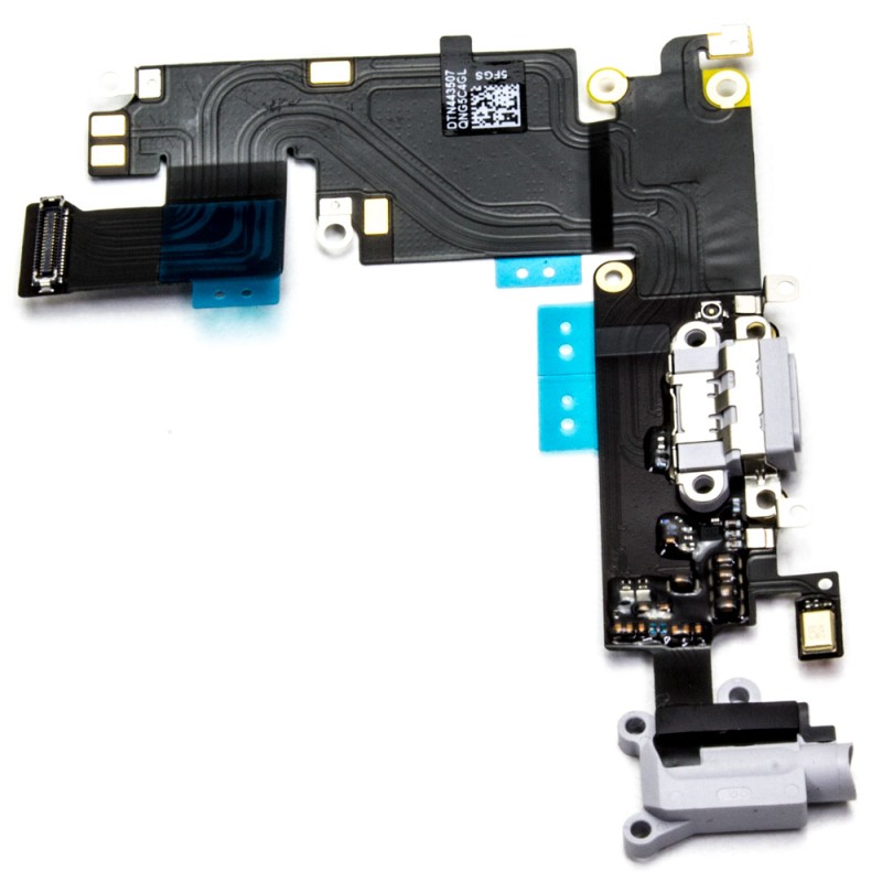 Flex Conector Carga Audio Jack Blanco Para IPhone 6 