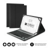 Funda con Teclado Subblim Keytab Pro Bluetooth para Tablets de 10.1"/ Negra
