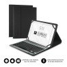 Funda con Teclado Subblim Keytab Pro Bluetooth para Tablets de 10.1"/ Negra