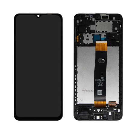 Pantalla completa Samsung Original con Marco A12 A125F SM-A125F A125