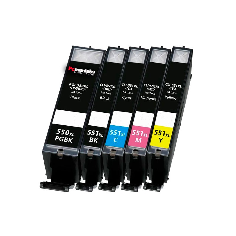 Tinta Compatible CLI551XL Negra