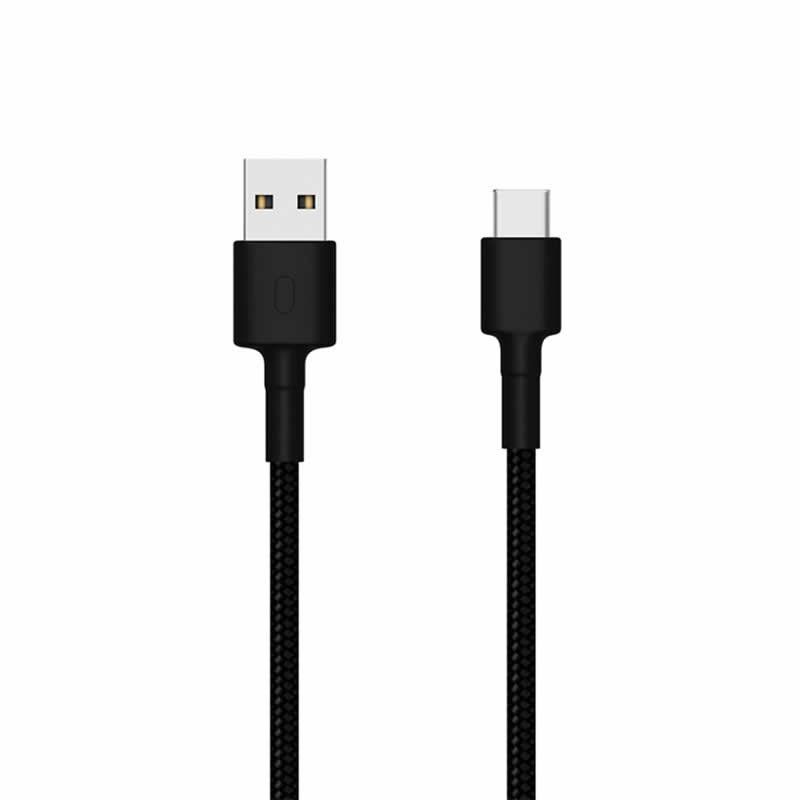 Cable Original USB Xiaomi SJV4110GL/ USB Macho - USB Tipo-C Macho/ 1m/ Negro
