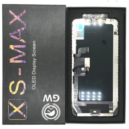 Pantalla completa para iPhone XS MAX A2101 negra (GX/GW OLED Flexible)