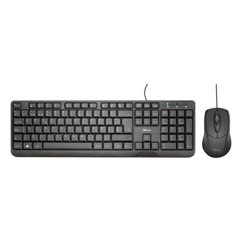 Teclado Y Raton Trust Ziva 23270