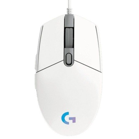 Ratón Gaming Logitech G102 Lightsync Hasta 8000 DPI Blanco