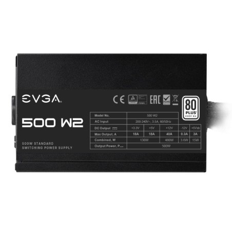 Fuente de Alimentación EVGA 700 BQ/ 700W/ Ventilador 12cm/ 80 Plus Bronze