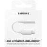 Adaptador USB-C a Adaptador de Auricular Jack 3,5 Samsung EE-UC10J Blanco