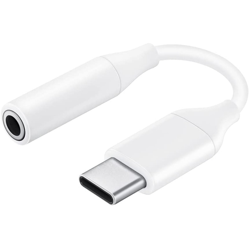 Adaptador USB-C a Adaptador de Auricular Jack 3,5 Samsung EE-UC10J Blanco