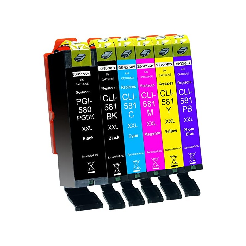 Tinta Compatible 581 BK Negro