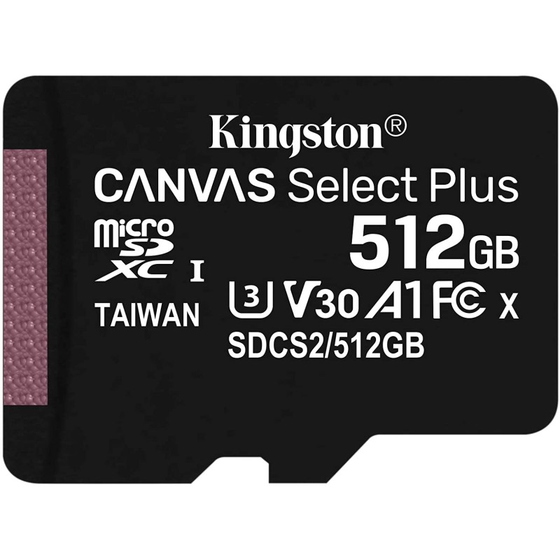Micro SDHC Kingston 512Gb 100Mb/s