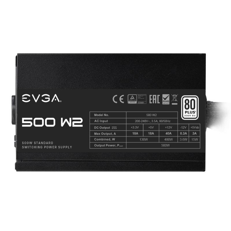 Fuente de Alimentación EVGA 700 BR 700W Ventilador 12cm 80 Plus Bronze
