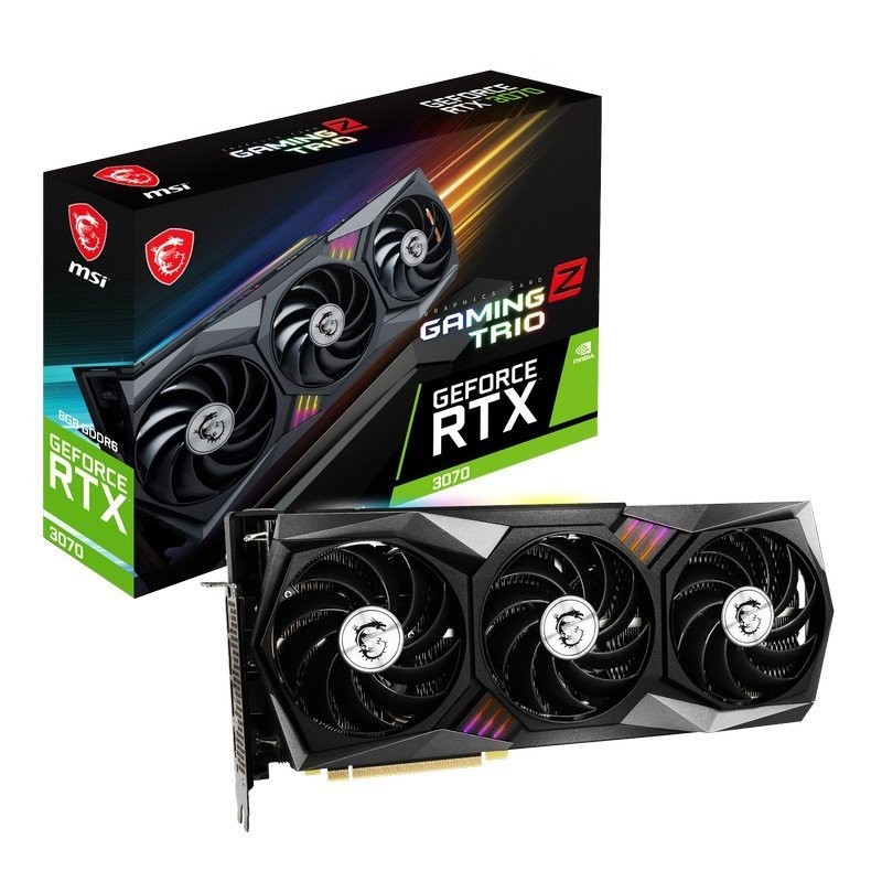 MSI GeForce RTX 3070 Gaming Z Trio LHR 8GB GDDR6 ( Reacondicionada )