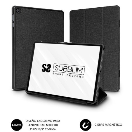 Funda Subblim Shock Case para Tablet Lenovo M10 FHD Plus TB-X606 Negra