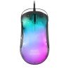 Ratón Gaming Mars Gaming MMGLOW 12800DPI Negro