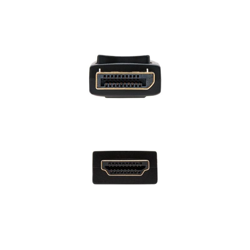 Cable Displayport Macho A Hdmi Macho 0,5m 4k