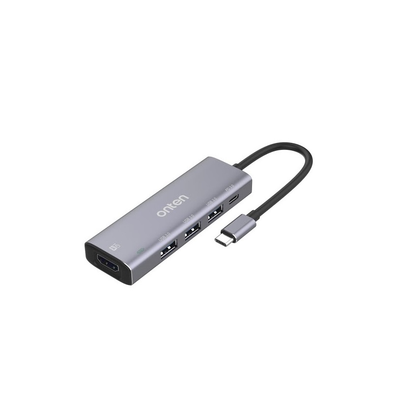 Adaptador USB-C a HDMI 3xUSB 3,0 PD OTN-95123