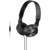 Auricular Sony MDR-ZX310AP Con Microfono Negro