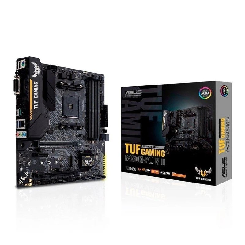 Placa Base Asus TUF GAMING B450M-PLUS II Socket AM4 (Reacondicionada)