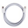 Cable USB USB-C a USB-C LT+ 3A 2Metros Blanco