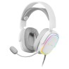Auriculares Gaming con Micrófono Mars Gaming MHAW/ Jack 3.5/ USB 2.0/ Blancos
