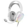 Auriculares Gaming con Micrófono Mars Gaming MHAW/ Jack 3.5/ USB 2.0/ Blancos