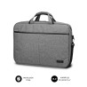 Maletín Subblim Elite Laptop Bag para Portátiles hasta 15.6" Gris