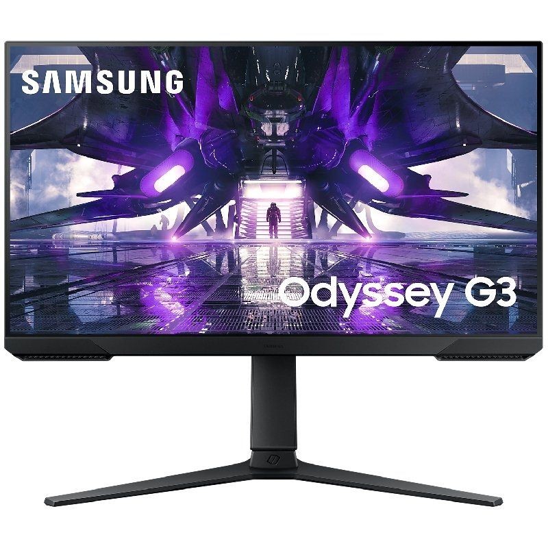 Monitor Gaming Samsung Odyssey G3 LS24AG300NU 24"/ Full HD/ 1ms/ 144Hz/ VA/ Negro (Reacondicionado)