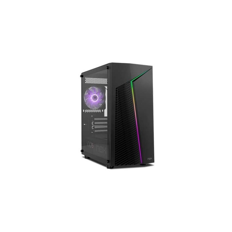 Nox Infinity Zeta Cristal Templado USB 3.0 Negra