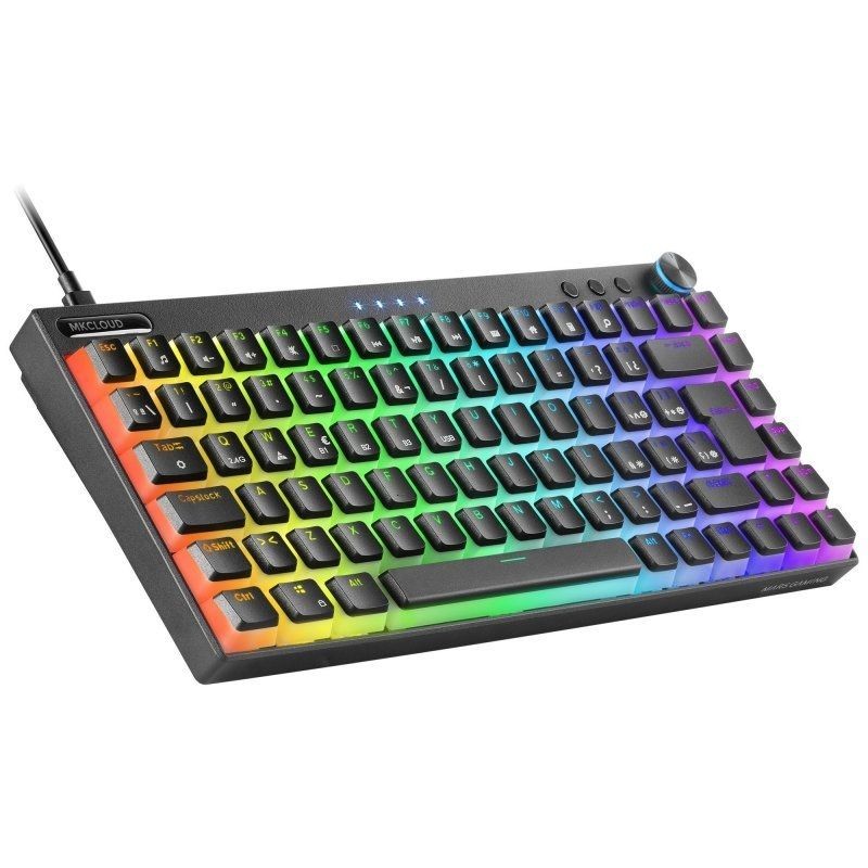 Teclado Gaming Mecánico Inalambrico Mars Gaming MKCLOUDBES/ Negro