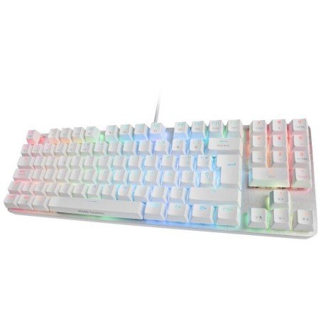Teclado Gaming Mecánico Mars Gaming MKREVOPROWBES/ Blanco