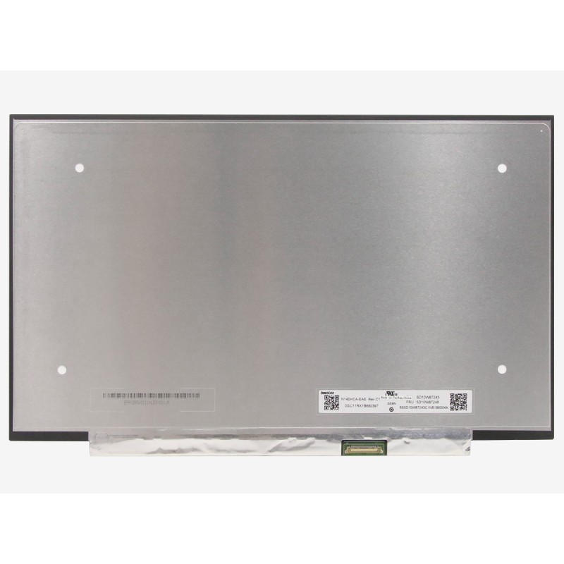 Pantalla Portatil Led 14" innolux N140HCA-EAE REV.C1 Slim 30 Pines Sin Brackets 