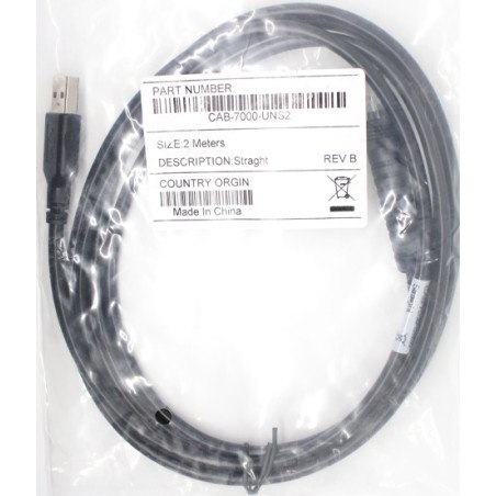 Cable Usb Lector de Codigos de Barras Datalogic 7000, QS6500, bt7100