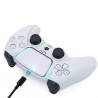 Mando Compatible Inalámbrico PS4 Blanco