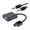 Adaptador HDMI to VGA Con Audio NanoCable