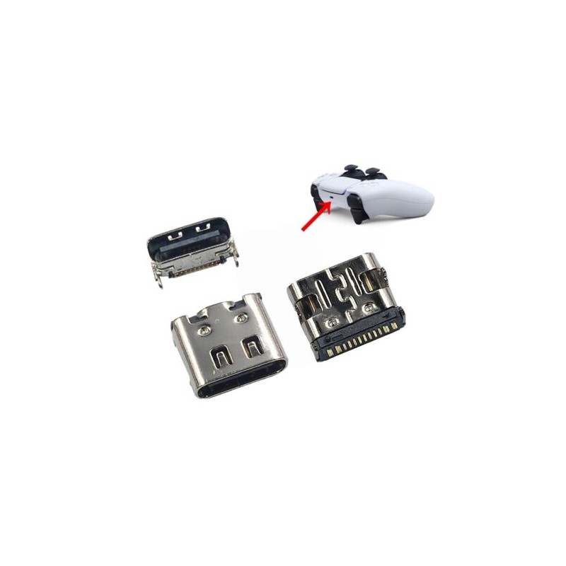 Cambio Conector USB Puerto de carga Mando PS5