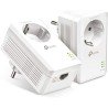 Adaptador Powerline TPLink AV1000 1000Mbps/ Alcance 300m/ Pack de 2