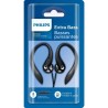 Auriculares Deportivos Philips SHS3305BK/ con Micrófono/ Jack 3.5/ Negros