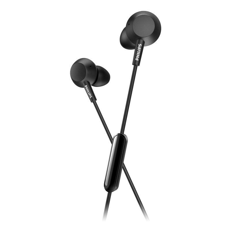 Auriculares Intrauditivos Philips TAE4105/ con Micrófono/ Jack 3.5/ Negros