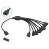 Cable Multiplicador HUB ARGB X8 5V 3Pines