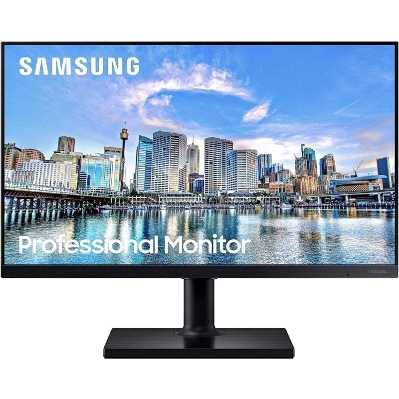 Monitor Profesional Samsung LF24T450FQR 24"/ Full HD/ Negro