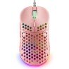 Ratón Mars Gaming MM55 Rosa RGB 12800 DPI