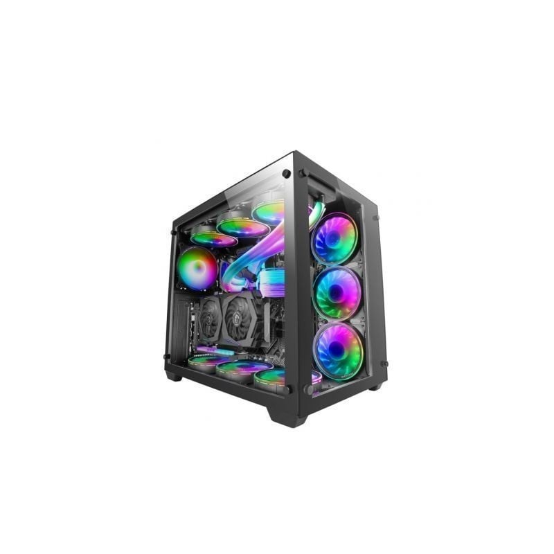 Caja Gaming Torre Mars Gaming MCV3/ Negra