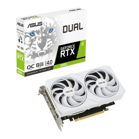 ASUS Dual GeForce RTX 3060 White OC Edition 8GB GDDR6