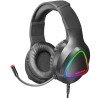Auriculares Gaming con Micrófono Mars Gaming MH222/ Jack 3.5/ Negros