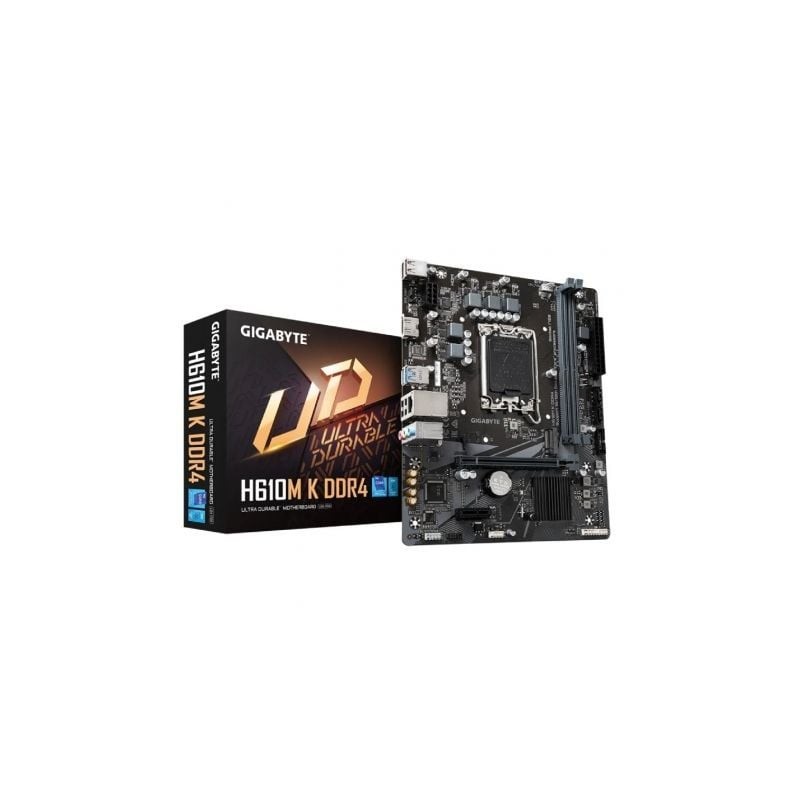 Placa Base Gigabyte H610M K DDR4 Socket 1700/ Micro ATX