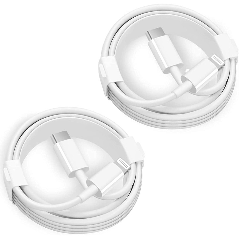 Cable Usb-C Iphone Ipad Lightning 2M Alta Calidad
