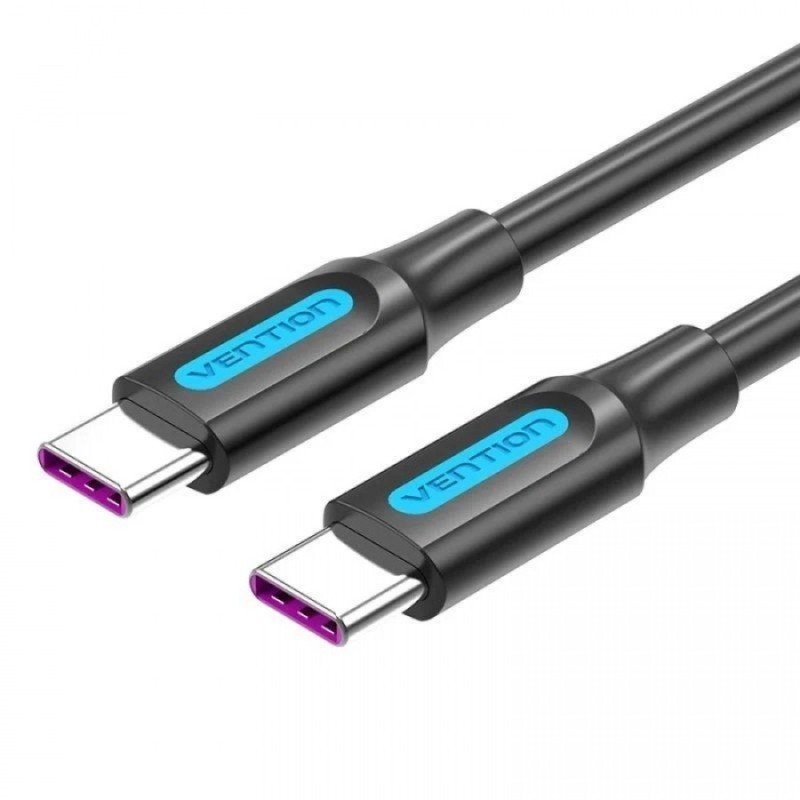 Cable USB Tipo-C Vention CODHI/ USB Tipo-C Macho - USB Macho/ 3m/ Gris
