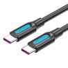 Cable USB Tipo-C Vention CODHI/ USB Tipo-C Macho - USB Macho/ 3m/ Gris