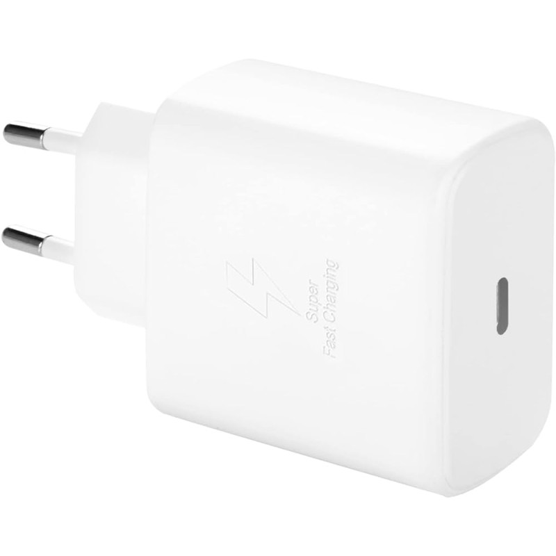 Cargador PD USB-C Sin Cable 45W Blanco